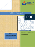 Fonética y Fonología I - Unit 1 - 2024