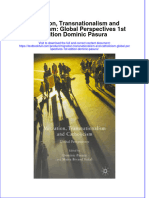 Textbook Migration Transnationalism and Catholicism Global Perspectives 1St Edition Dominic Pasura Ebook All Chapter PDF