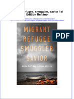Textbook Migrant Refugee Smuggler Savior 1St Edition Reitano Ebook All Chapter PDF