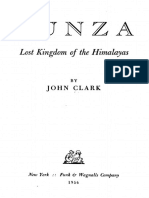 Clark Hunza Lost Kingdom of The Himalayas