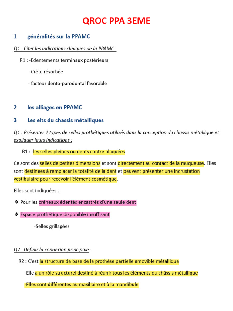 Décolletage de Housset en PPA MC | PDF | Branches de la dentisterie ...