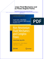 Textbook Non Newtonian Fluid Mechanics and Complex Flows Angiolo Farina Ebook All Chapter PDF