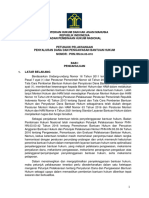 Petunjuk Pelaksanaan Penyaluran Dana Dan Pengawasan Bantuan Hukum