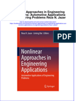PDF Nonlinear Approaches in Engineering Applications Automotive Applications of Engineering Problems Reza N Jazar Ebook Full Chapter
