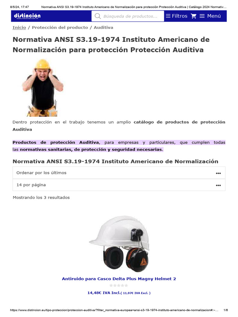 Normativa ansi s3 19 1974 instituto americano de normalizaci n para