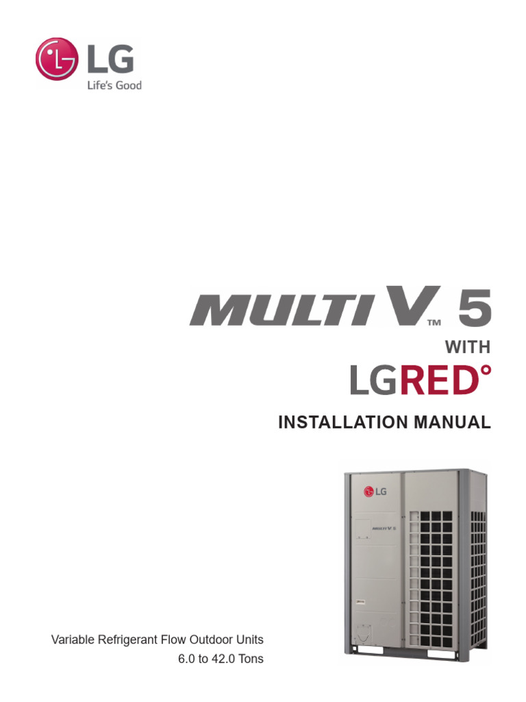 Multi V 5 | PDF | Electrical Wiring | Air Conditioning