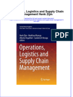 Download textbook Operations Logistics And Supply Chain Management Henk Zijm ebook all chapter pdf 