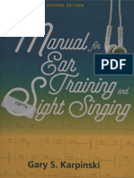 Gary S. Karpinski - Manual For Ear Training and Sight Singing-WW. Norton (2017)