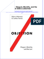 Textbook Objection Disgust Morality and The Law Debra Lieberman Ebook All Chapter PDF