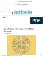 New Conception of Sign Rulership - Astrele