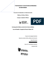 TEC - Participación Política A Través de Los Nuevos Medios Caso de Estudio, Campaña de Barack Obama '08