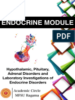 Hypothalamic, Pituitary, Adrenal Disorders and Lab Investigations