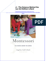 Textbook Montessori The Science Behind The Genius 3Rd Edition Lillard Ebook All Chapter PDF
