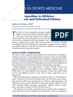 07-Body Composition in Athletes. Assessment and Estimated Fatness