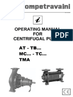 Centrifugal Pump Operating Manual