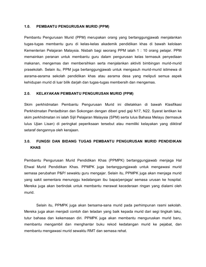 Pembantu Pengurusan Murid