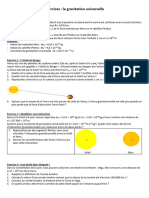 3e _ Méca _ Fiche Exos Gravitation