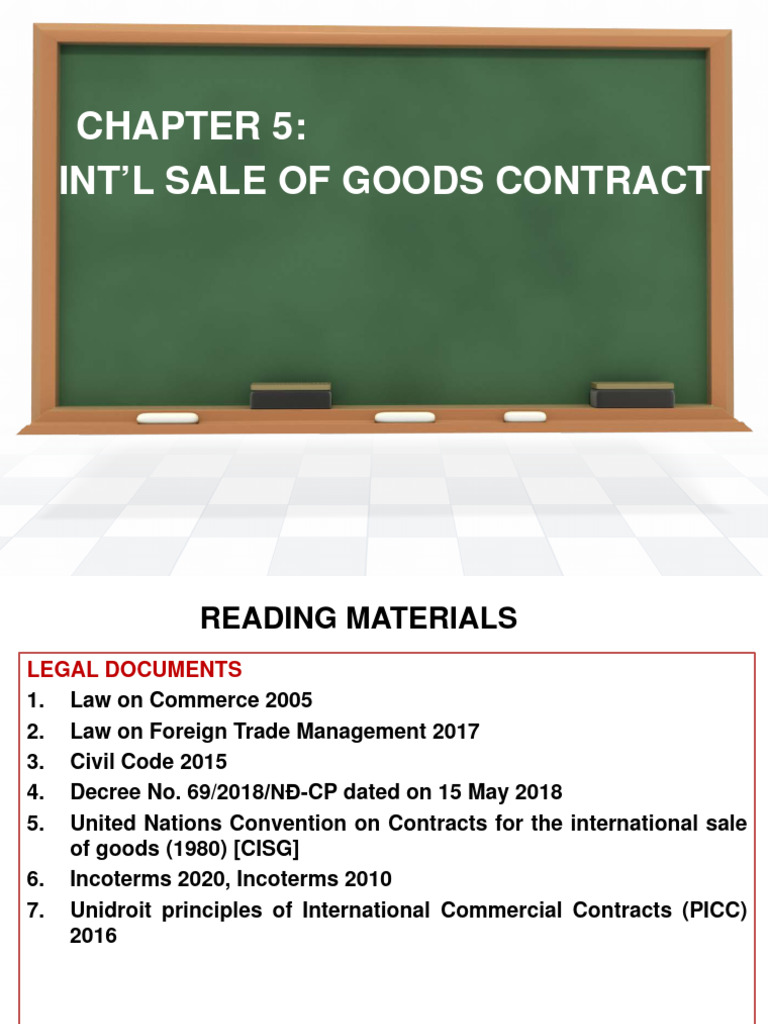 Chapter 5 international sale contract pdf letter of credit