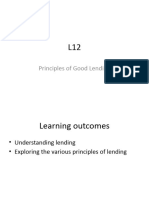Principles of Good Lending