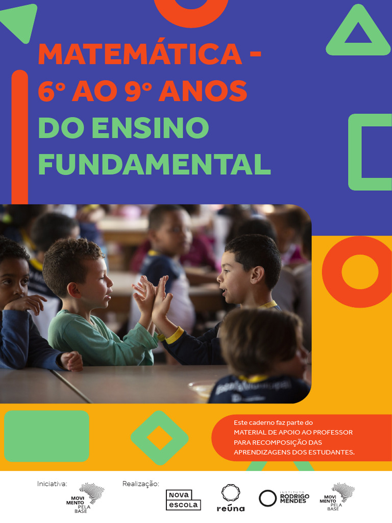 Caderno Fichas Dos Professores Matematica 6o Ao 9o Ano | PDF | Número ...