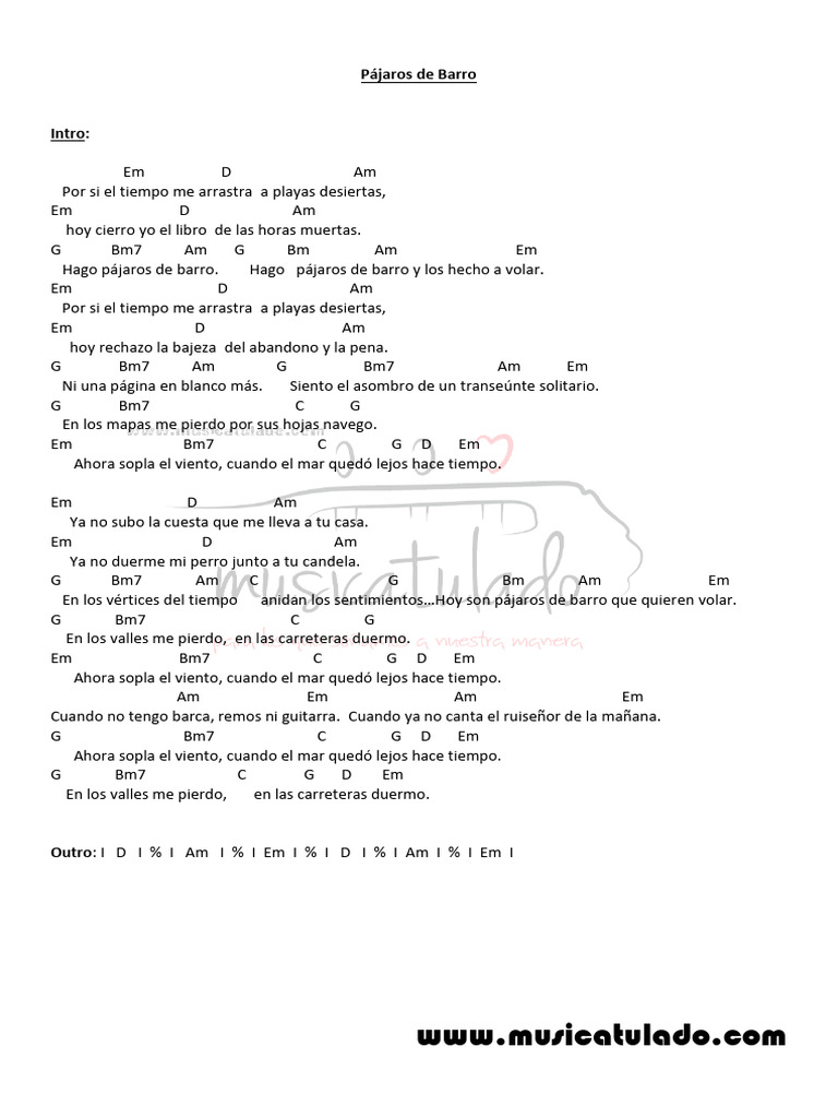 Pajaros de Barro | PDF, image size:768x1024