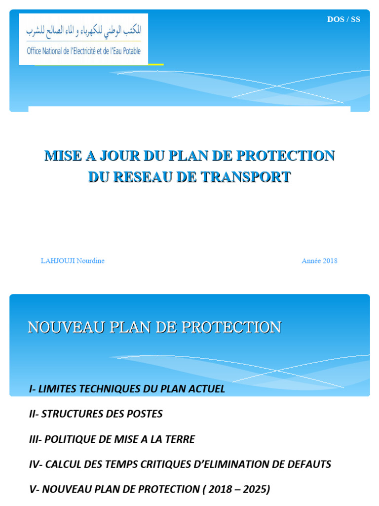 Mise à jour du plan de protection 2018-2025 | PDF | Grandeur physique ...