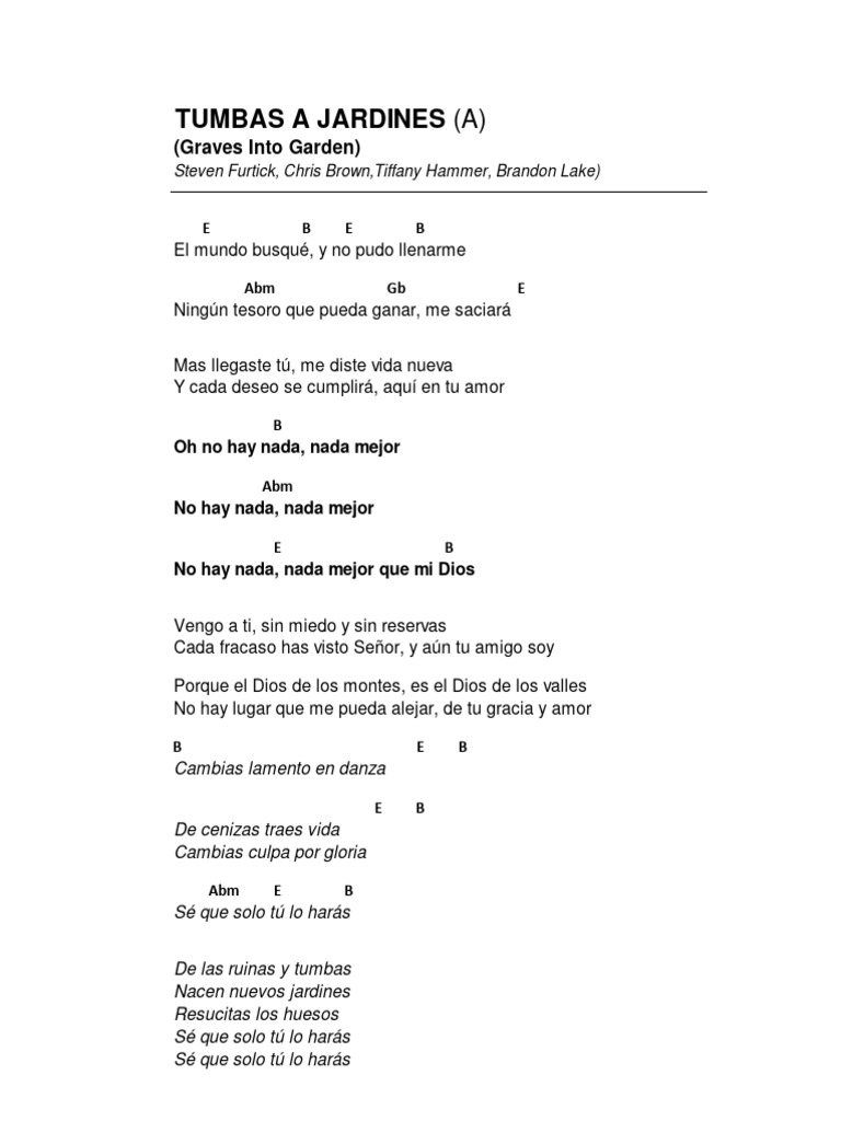 Tumbas a jardines +1 PDF