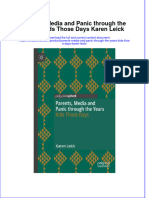 Download textbook Parents Media And Panic Through The Years Kids Those Days Karen Leick ebook all chapter pdf 