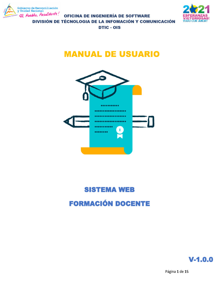 Manual sistema de matricula y registro de notas de formaci n docente