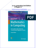 PDF Mathematics in Computing 2Nd Edition Oregan G Ebook Full Chapter