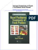 Download textbook Novel Postharvest Treatments Of Fresh Produce 1St Edition Sunil Pareek ebook all chapter pdf 