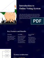 Introduction To Online Voting System: by - Ram Kumar Sharma Vinay Yadav Abhishek KR Verma