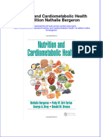 Download textbook Nutrition And Cardiometabolic Health 1St Edition Nathalie Bergeron ebook all chapter pdf 