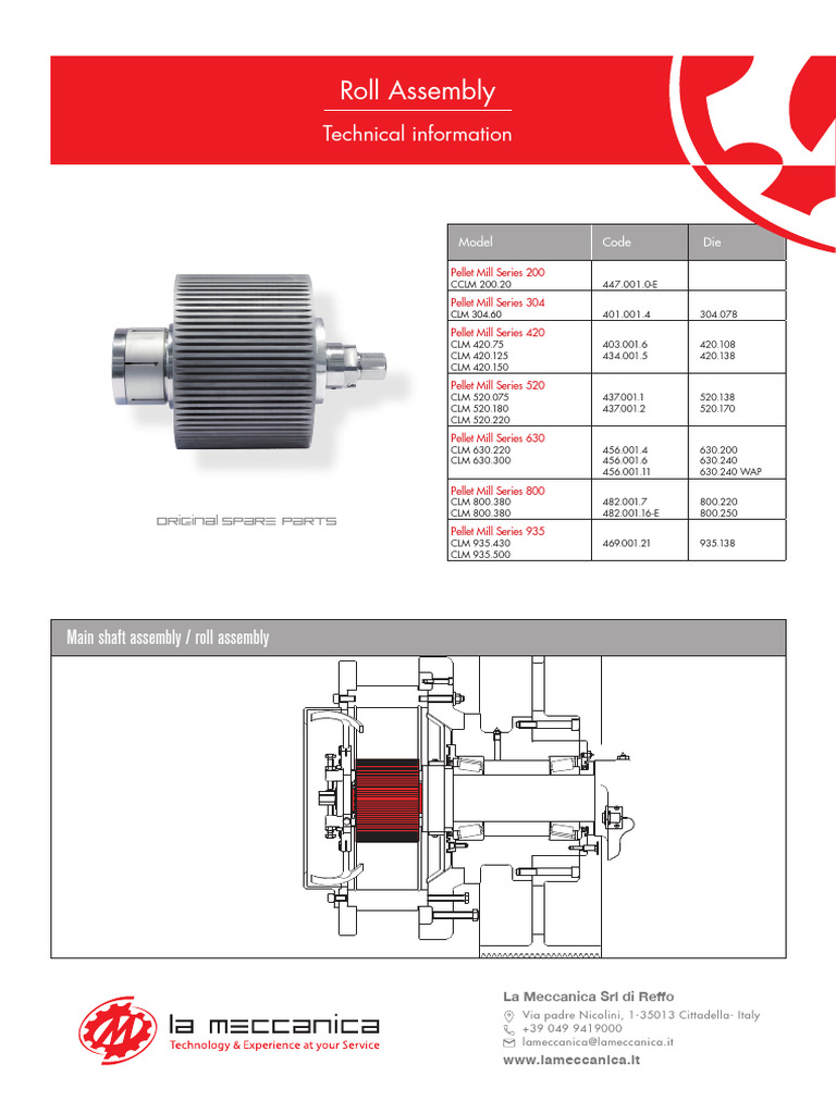 Roll Assembly Brochure | PDF