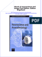 PDF Oxford Textbook of Neuroscience and Anaesthesiology First Edition Edition Engelhard Ebook Full Chapter