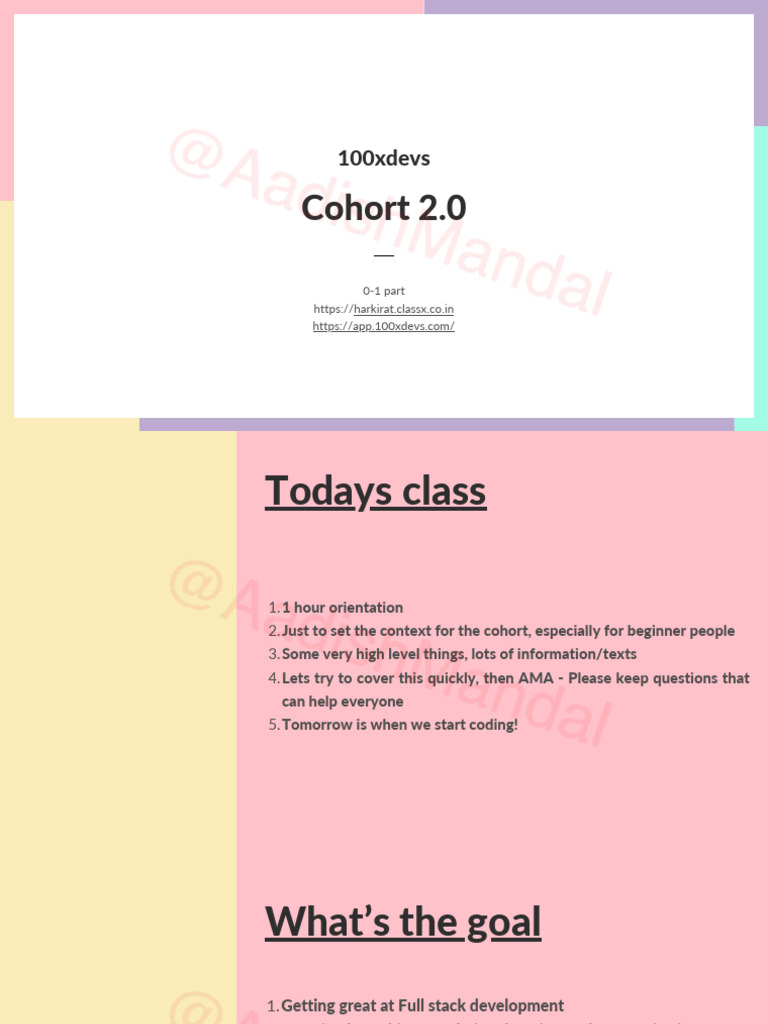 Week 1 1 orientation class download free pdf document object