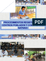 Procedimientos Registrales en CCPP y CCNN RNP - HONDURAS
