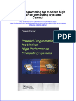Textbook Parallel Programming For Modern High Performance Computing Systems Czarnul Ebook All Chapter PDF