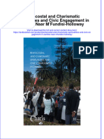 Download textbook Pentecostal And Charismatic Spiritualities And Civic Engagement In Zambia Naar Mfundisi Holloway ebook all chapter pdf 