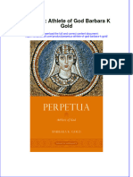 Textbook Perpetua Athlete of God Barbara K Gold Ebook All Chapter PDF