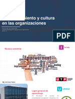 Comportamiento y Cultura en Las Organizaciones