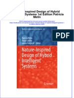 Textbook Nature Inspired Design of Hybrid Intelligent Systems 1St Edition Patricia Melin Ebook All Chapter PDF