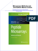Download textbook Peptide Microarrays Methods And Protocols 2Nd Edition Marina Cretich ebook all chapter pdf 