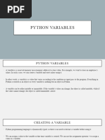 Python Variables