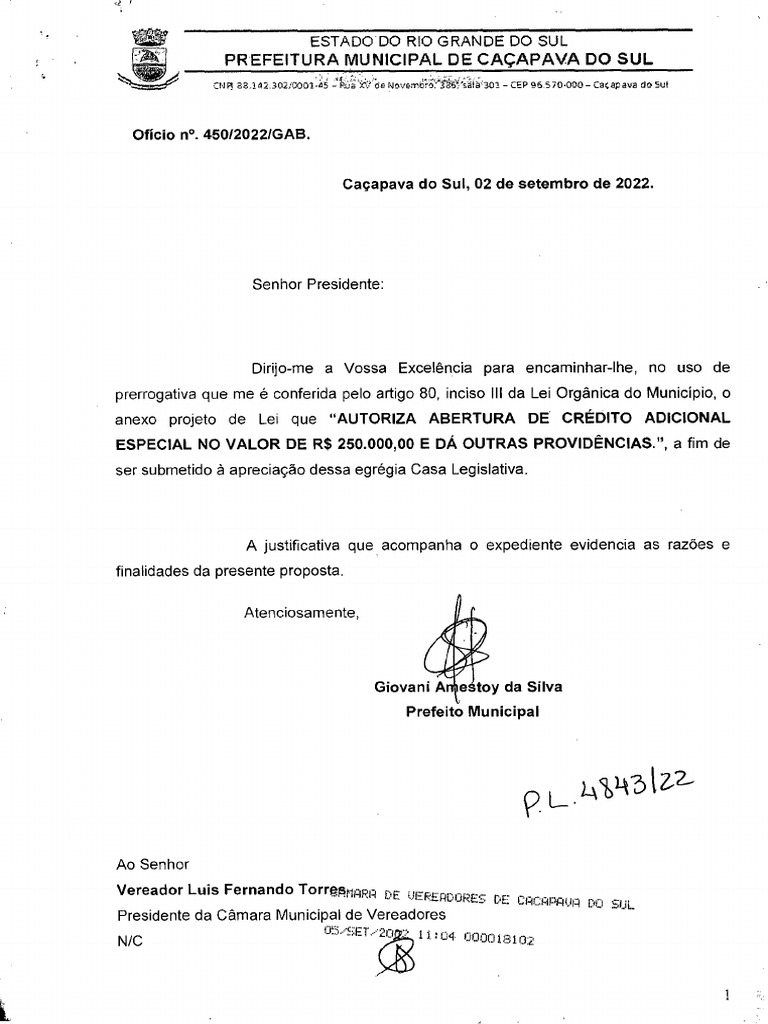 Modelo de Emenda | Download grátis PDF | Emenda Constitucional | Vereador