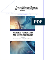 PDF Microbial Fermentation and Enzyme Technology 1St Edition Hrudayanath Thatoi Ebook Full Chapter