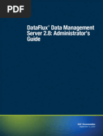 DataFlux Data Management Studio 2.8 - Administrator's Guide