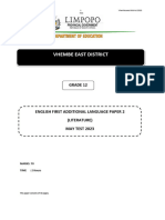 English Fal p2 Vhembe District May - 2023 PDF