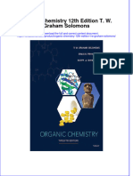 PDF Organic Chemistry 12Th Edition T W Graham Solomons Ebook Full Chapter