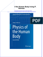 Download textbook Physics Of The Human Body Irving P Herman ebook all chapter pdf 